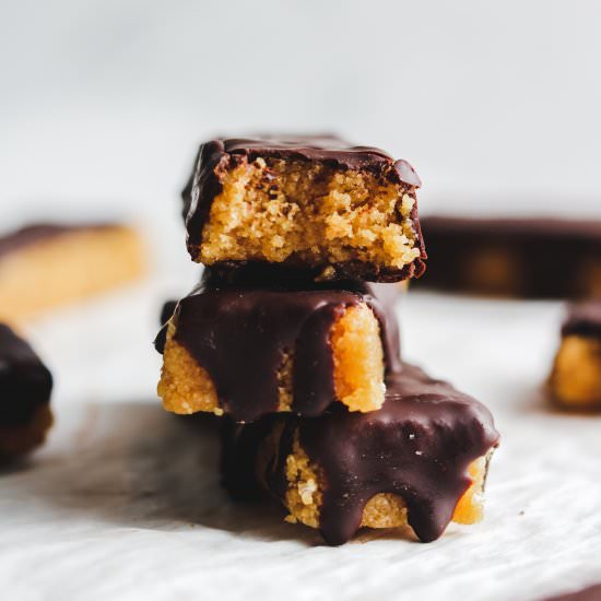 healthy vegan butterfingers