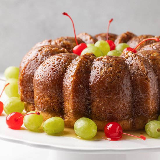 bacardi rum cake