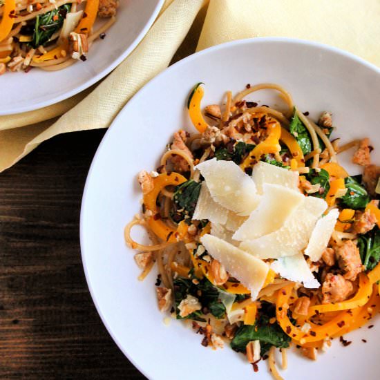 Butternut Squash Noodles
