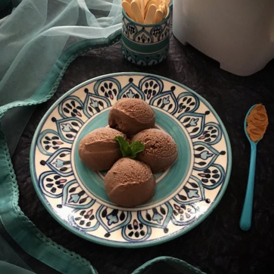 Chocolate & Peanut Butter Ice Cream