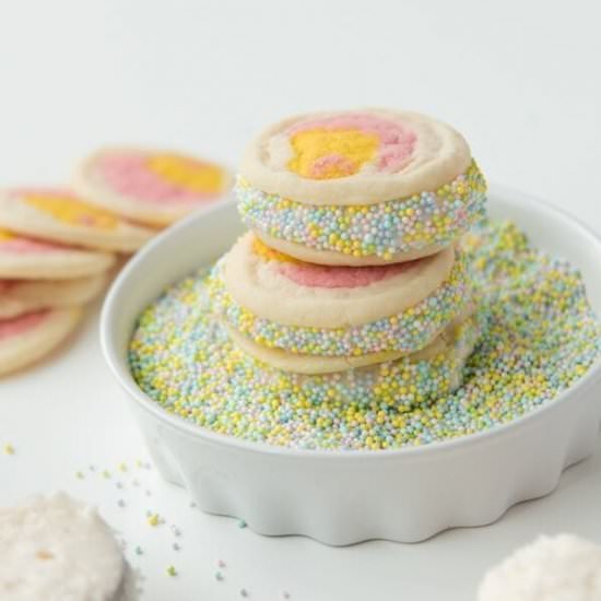 CREAM FILLED EASTER COOKIES