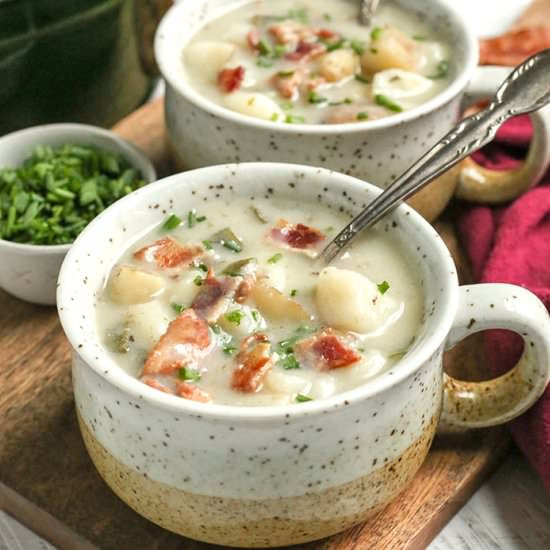 Paleo Loaded Baked Potato Soup