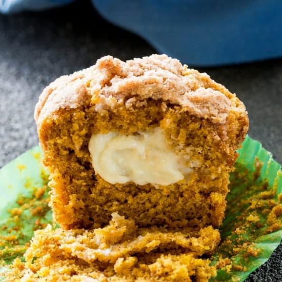 Pumpkin Cream Cheese Muffins