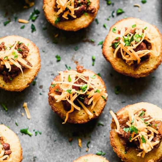 Cornbread and Chili Muffins