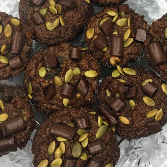 Pumpkin Chocolate Chunk Muffins