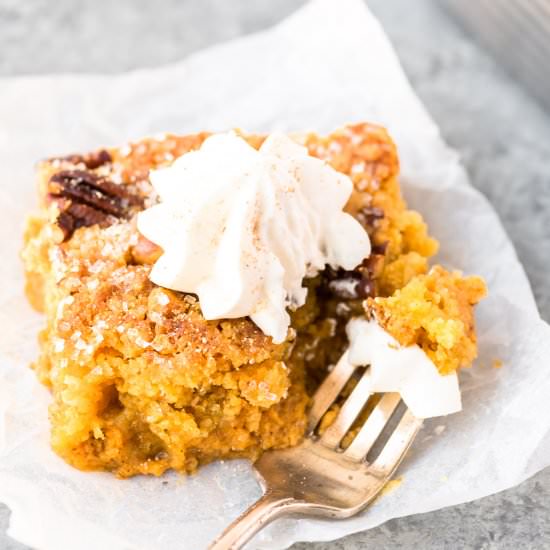 Best Pumpkin Crunch Cake