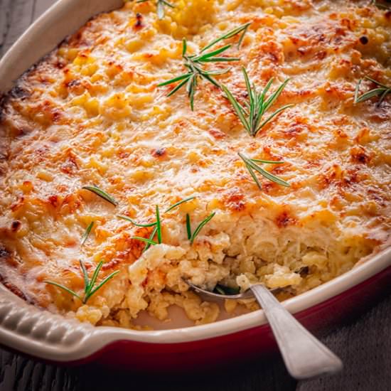 Mac and cheese casserole