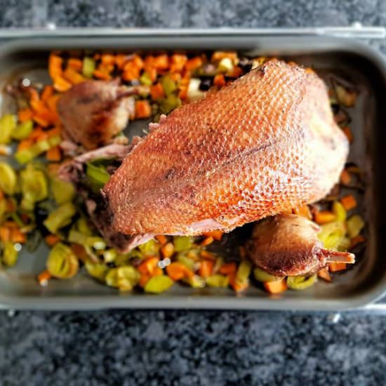 roast wild duck