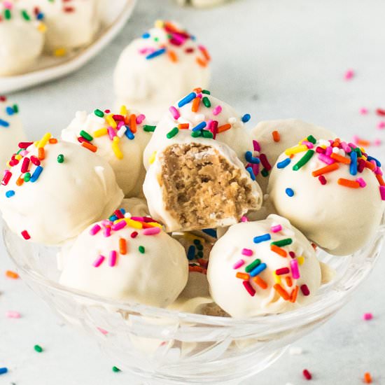 White Chocolate Peanut Butter Balls