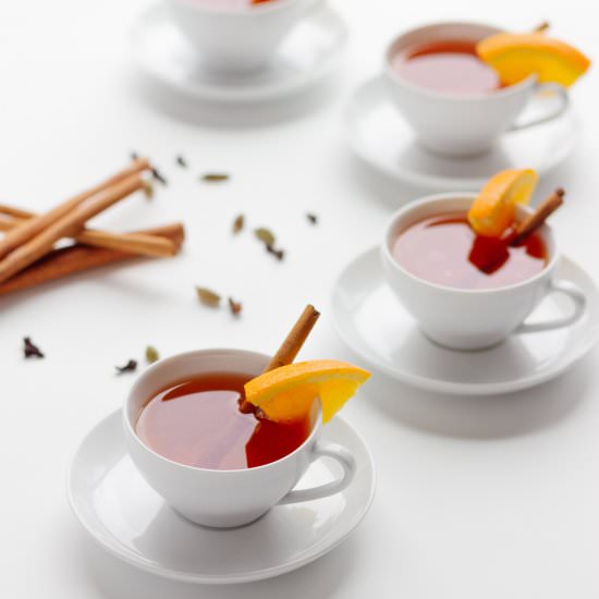 Orange Spice Mulled Tea