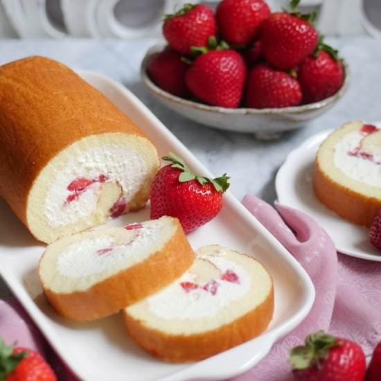 Fresh Strawberry and Cream Japanese