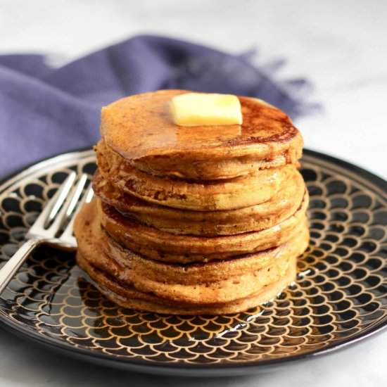 Gluten Free Pumpkin Pancakes