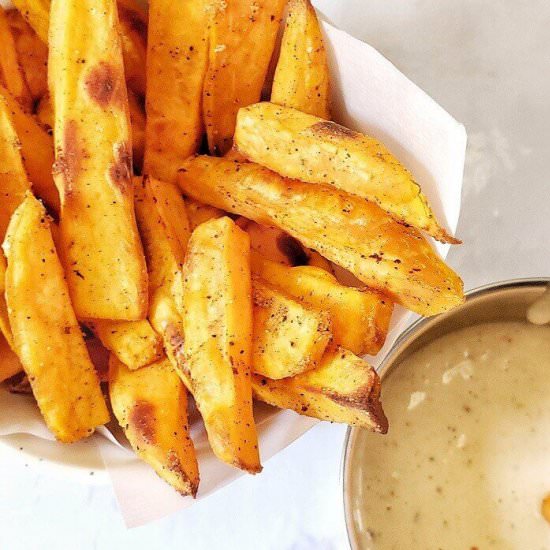 Airfryer Sweet Potato Fries