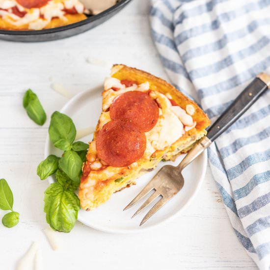 Breakfast Pizza Frittata
