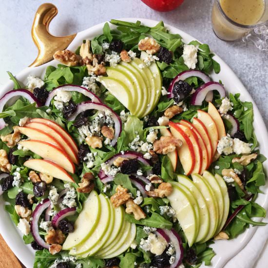 Harvest Salad with Arugula, Apples
