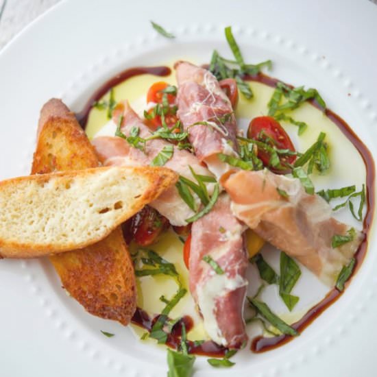 Prosciutto Wrapped Mozzarella