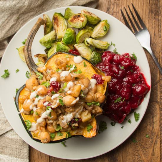 Stuffed Acorn Squash
