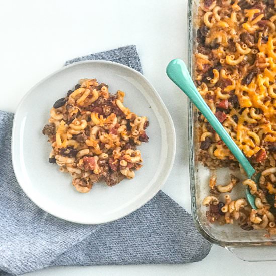 Easy Cheesy Chili Mac