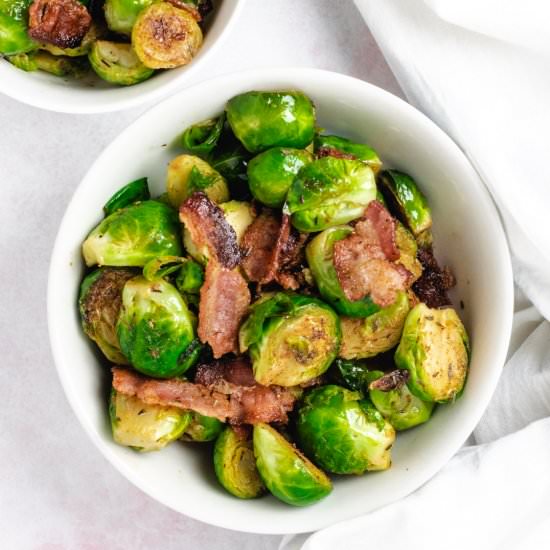 Stir-Fried Brussels Sprouts