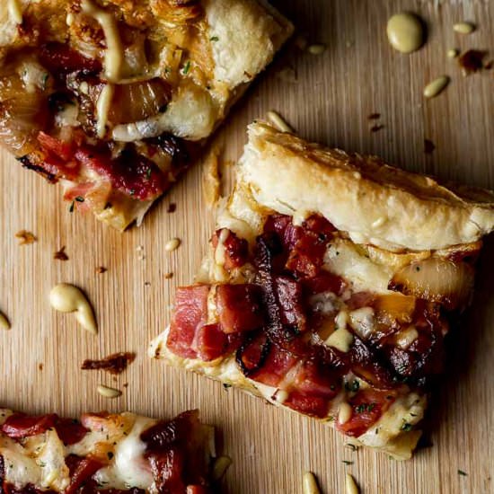 Ham and Cheese Puff Pastry