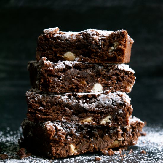 Triple Chocolate Brownies