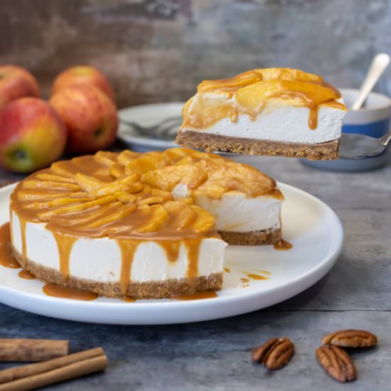 Caramel Apple Cheesecake