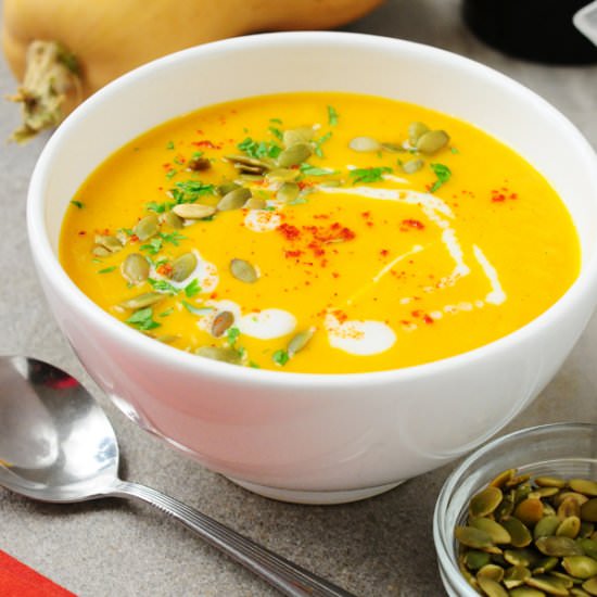 Easy Butternut Squash Soup
