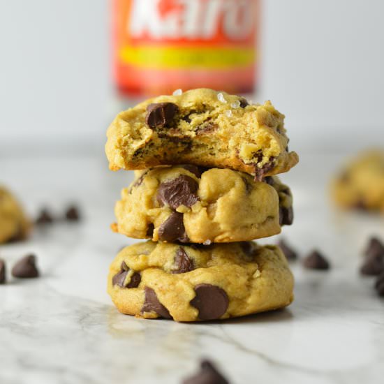 Salted Chocolate Chip Cookies