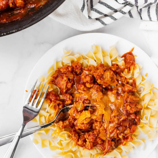 Chicken Sloppy Joes