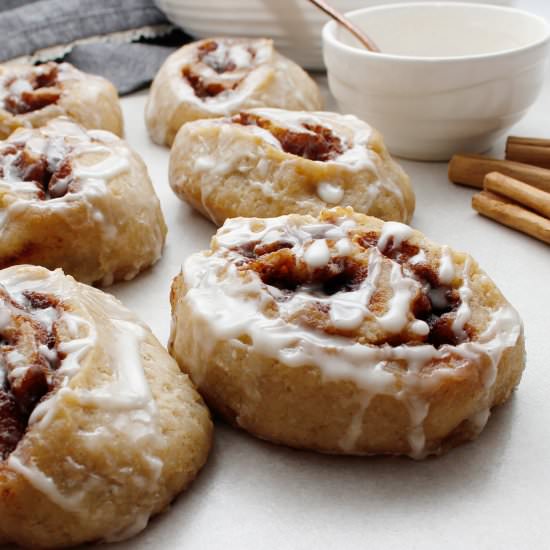 Gluten-Free Sourdough Cinnamon Roll