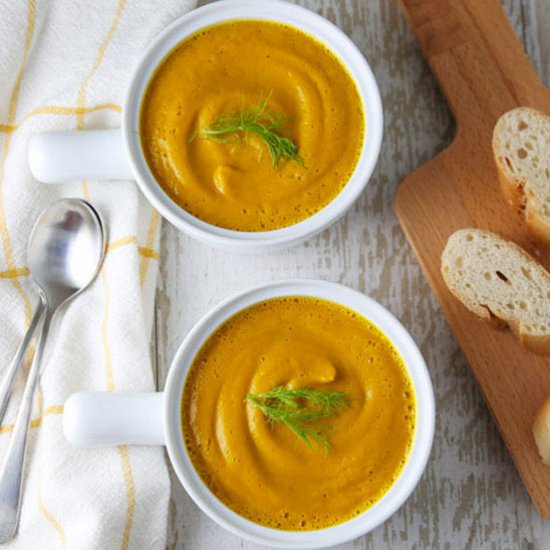 Fennel and Carrot Soup