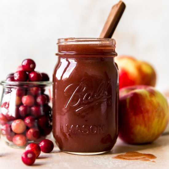 Cranberry Apple Butter