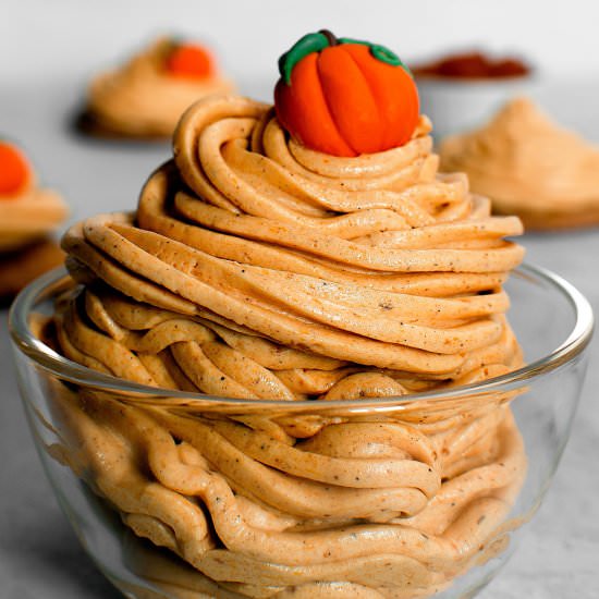 Pumpkin Buttercream Frosting