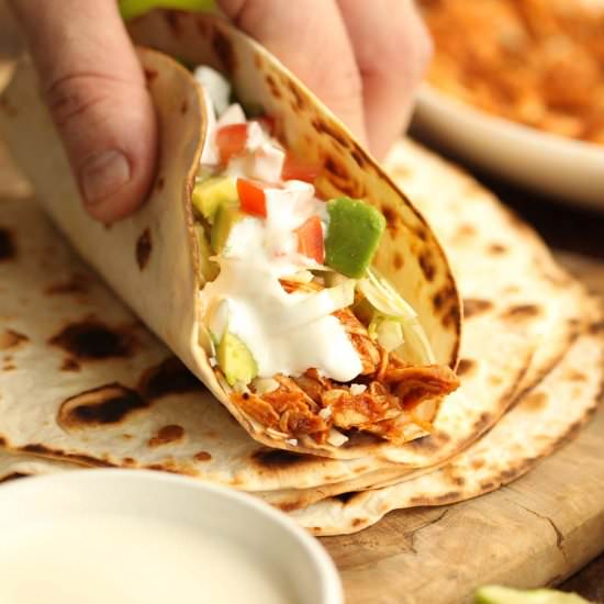 Leftover Turkey Tacos