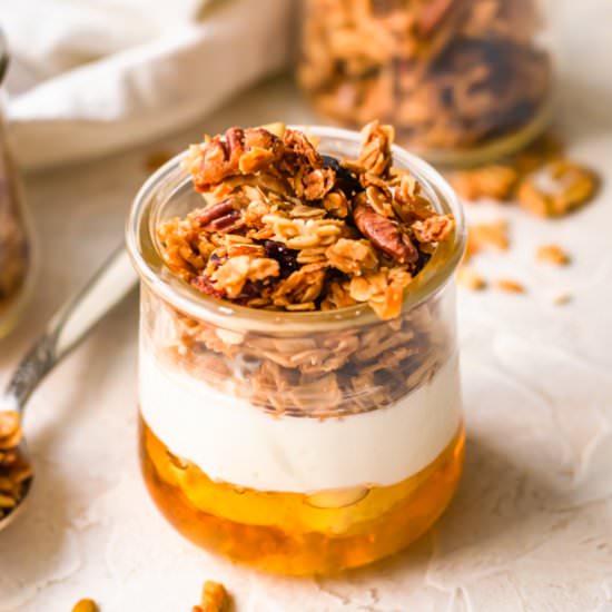 Maple granola