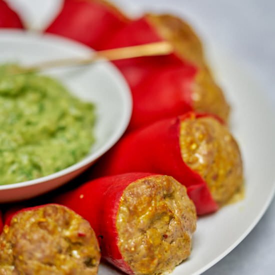 Lamb Stuffed Piquillo Pepper