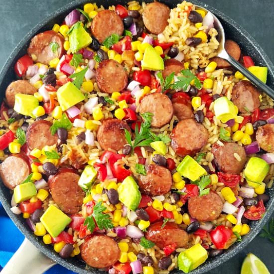 Easy Black Beans and Rice