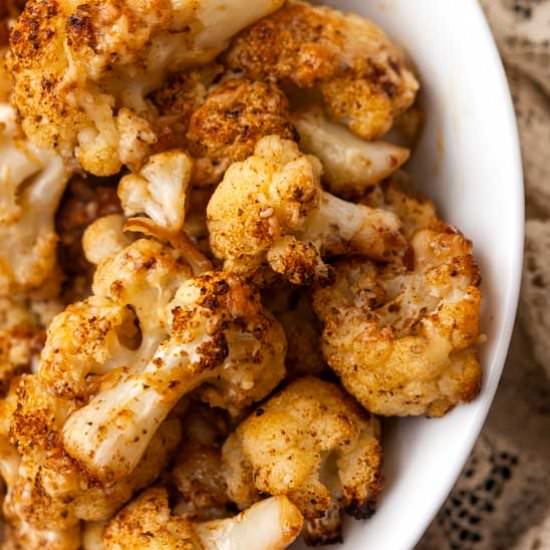 Crispy Roasted Cauliflower