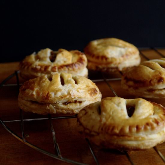 spiced pumpkin turnovers