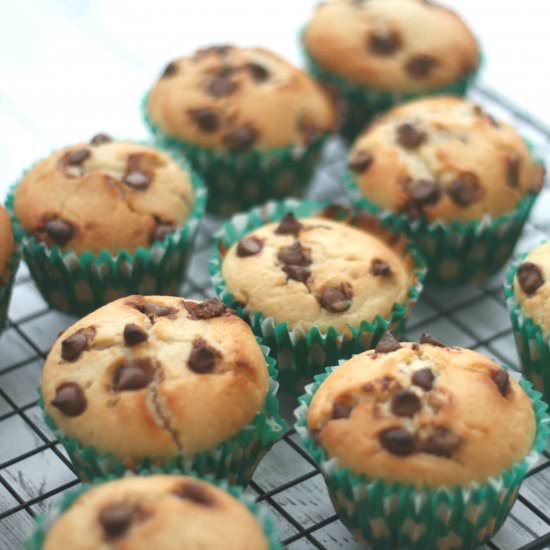 Chocolate chip muffins