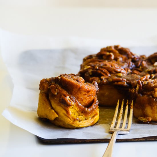 Pumpkin Sticky Buns