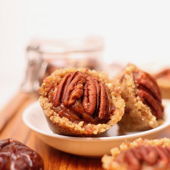 3-Ingredient Mini Pecan Pies