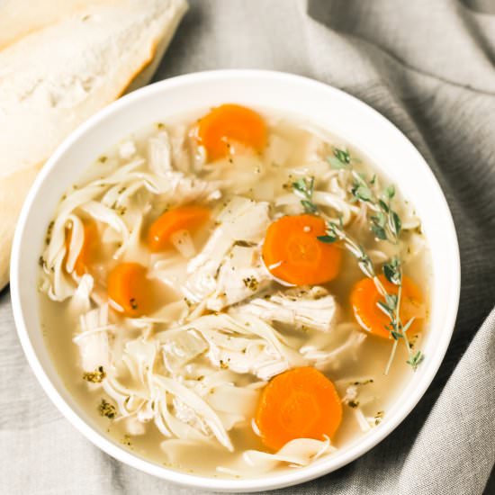 Weeknight Chicken Noodle Soup