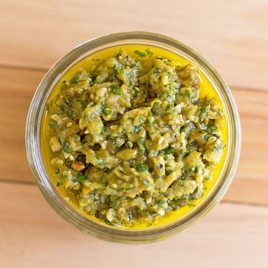 Green Chile Pesto