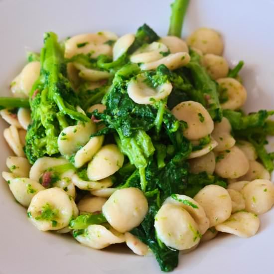 ORECCHIETTE CON CIME DI RAPA RECIPE