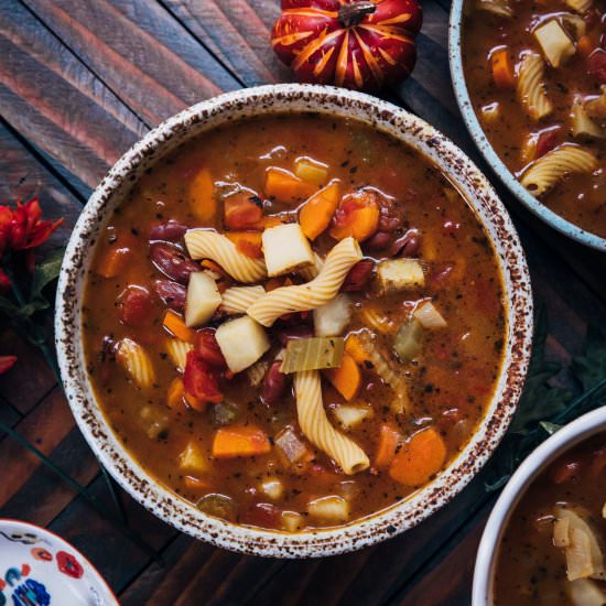 Pumpkin Minestrone