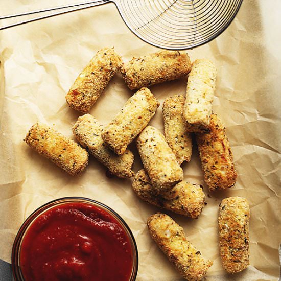 Keto Mozzarella Cheese Sticks