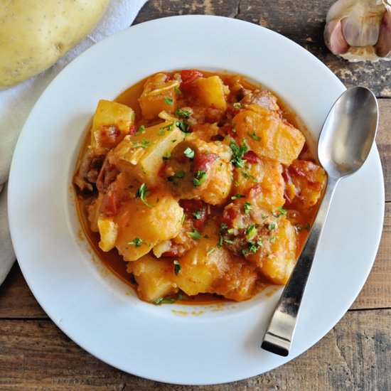 Spicy Spanish Potatoes