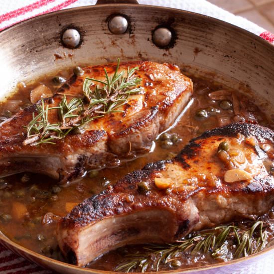 Pork Chops with Sweet Sour Sauce