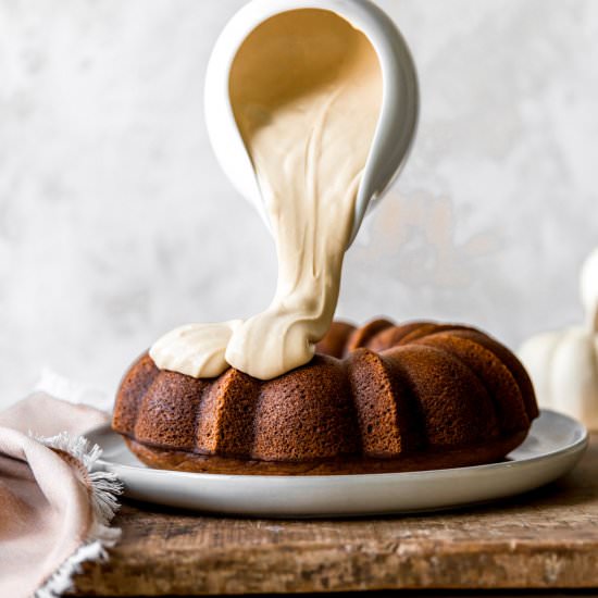 Pumpkin Spice Latte Bundt Cake